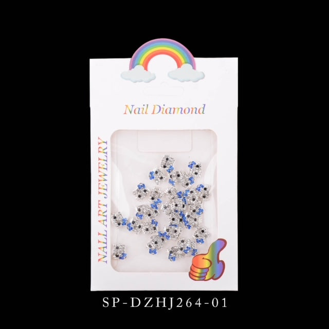 3D Hello Kitty Rhinestone Nail Charm 10 pcs/bag - Premier Nail Supply