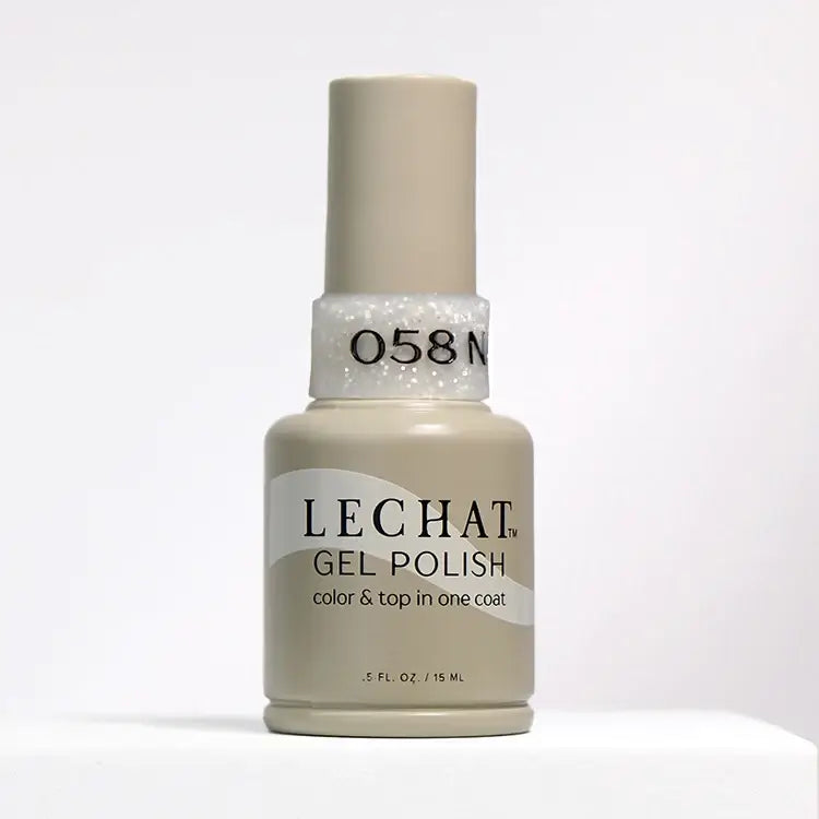 LeChat Gel Polish Color & Top One Coat Nadine 0.5 oz - #LG058 - Premier Nail Supply