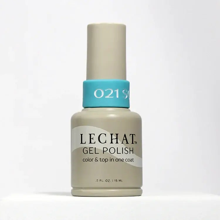LeChat Gel Polish Color & Top One Coat Scuba 0.5 oz - #LG021 - Premier Nail Supply