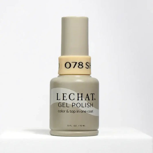 LeChat Gel Polish Color & Top One Coat Shortbread 0.5 oz - #LG078 - Premier Nail Supply