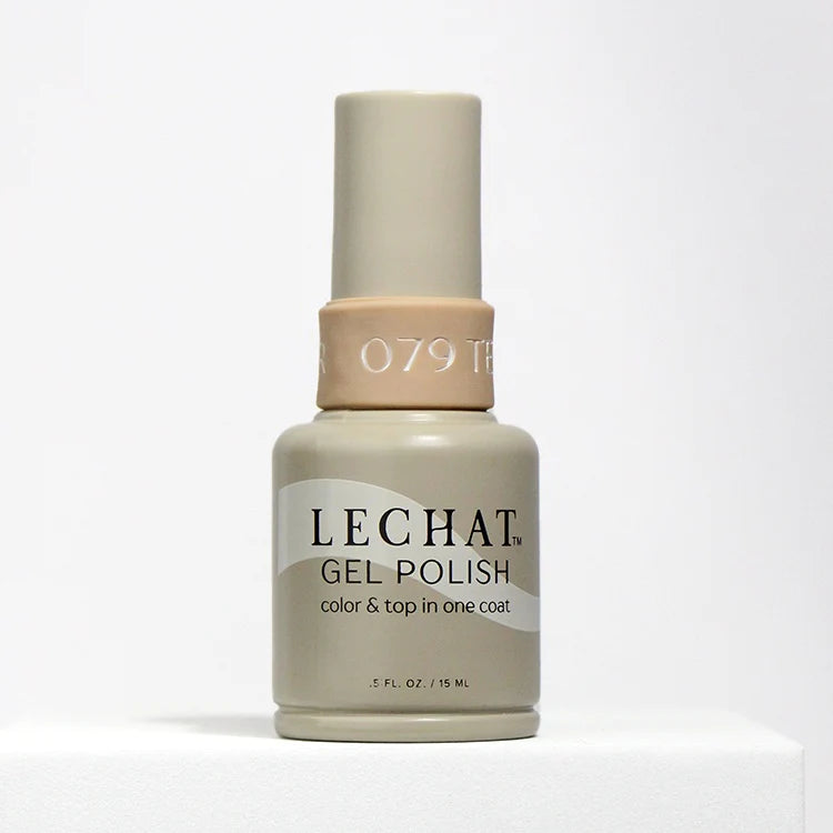 LeChat Gel Polish Color & Top One Coat Tea & Sugar 0.5 oz - #LG079 - Premier Nail Supply