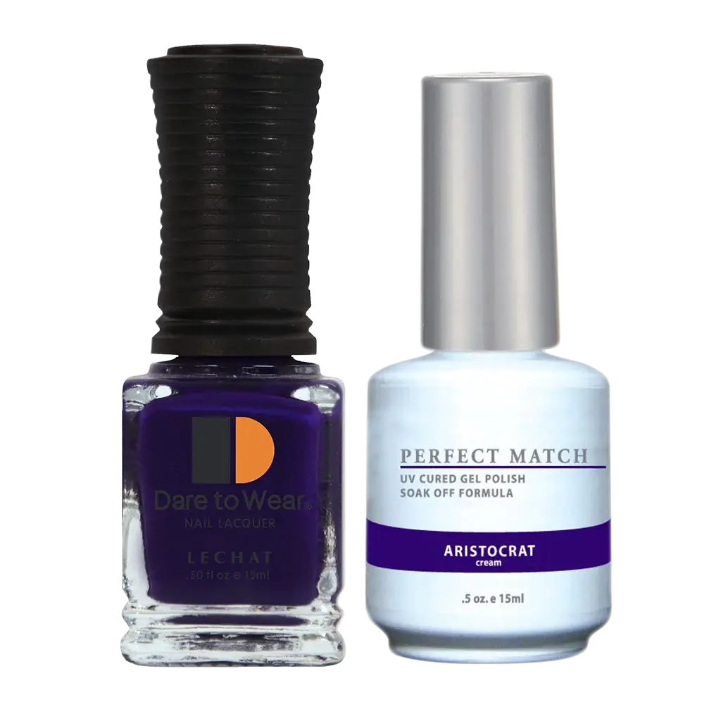 Lechat Perfect Match Gel Polish & Nail Lacquer - Aristocrat 0.5 oz - #PMS77 - Premier Nail Supply