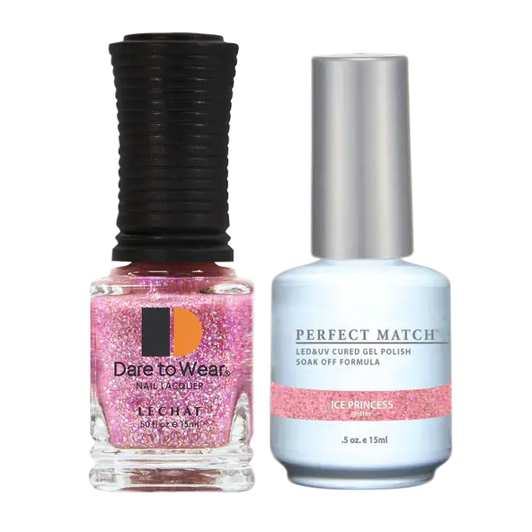 Lechat Perfect Match Gel Polish & Nail Lacquer - Ice Princess 0.5 oz - #PMS167 - Premier Nail Supply