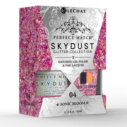 Lechat Perfect Match Sky Dust Gel Polish Sonic Bloom 0.5 oz - #SDMS04 - Premier Nail Supply