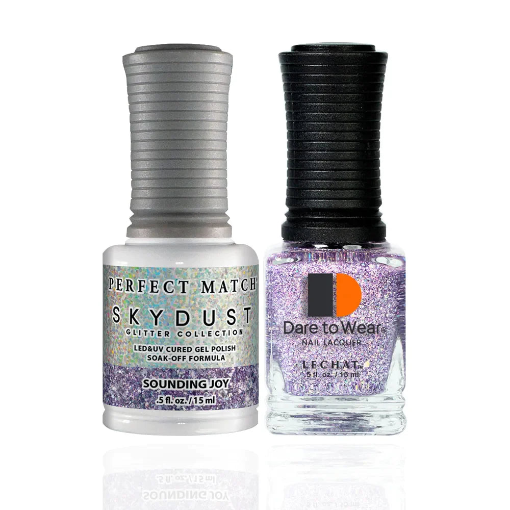 Lechat Perfect Match Sky Dust Gel Polish Sounding Joy 0.5 oz - #SDMS13 - Premier Nail Supply