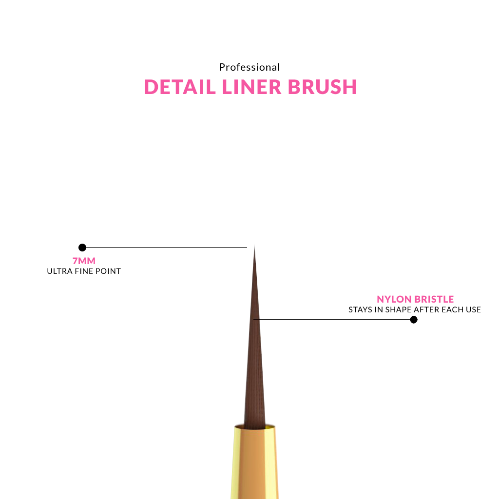 Professional Detail Liner Nail Brush