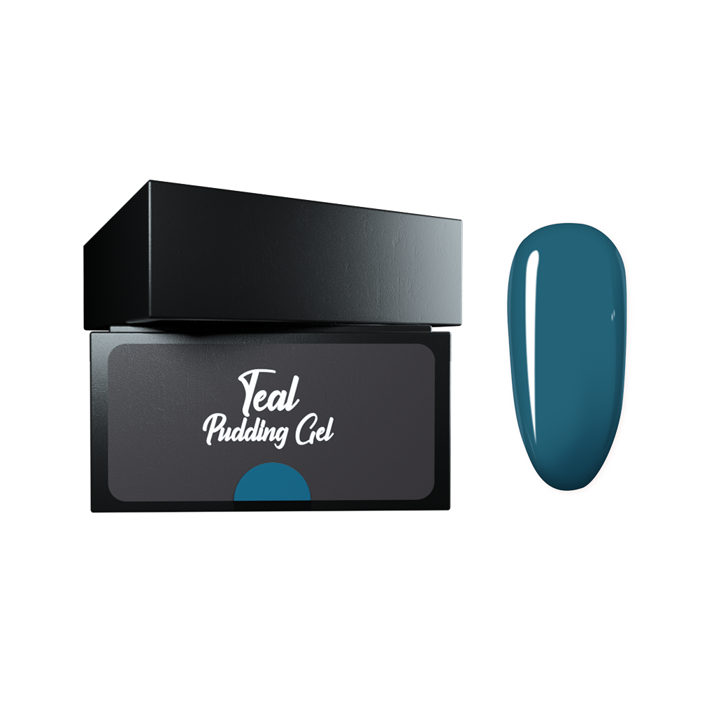 Teal Pudding gel