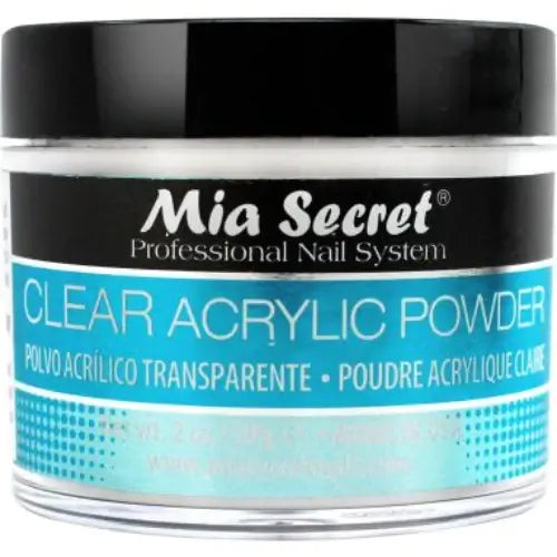 Mia Secret - Acrylic Powder Clear 2 oz - #PL430-C - Premier Nail Supply