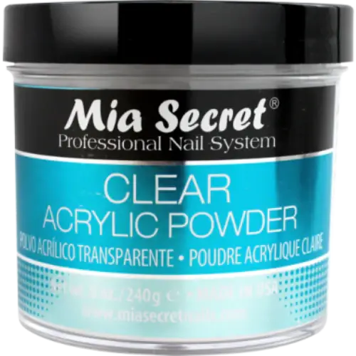 Mia Secret - Acrylic Powder Clear - Premier Nail Supply