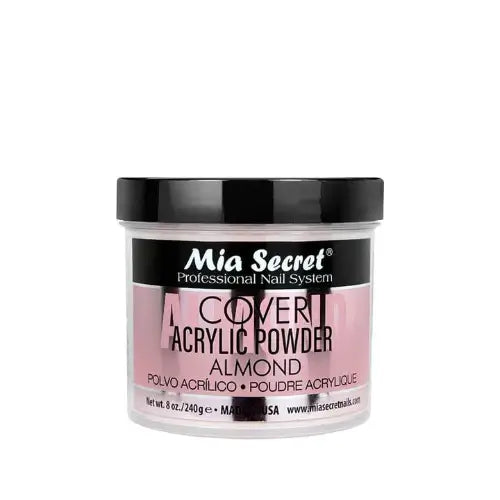 Mia Secret - Acrylic Powder Cover Almond 8 oz - #PL450-AL - Premier Nail Supply