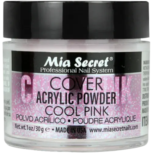 Mia Secret - Acrylic Powder Cover Cool Pink 1 oz - #PL420-CK - Premier Nail Supply