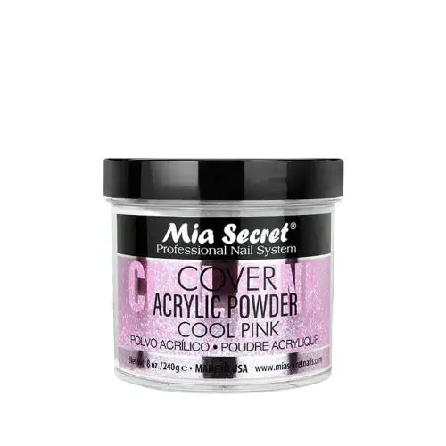 Mia Secret - Acrylic Powder Cover Baby Pink 8 oz - #PL450-BP - Premier Nail Supply