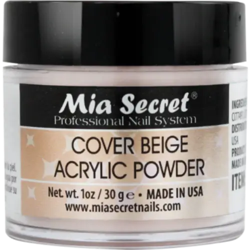 Mia Secret - Acrylic Powder Cover Beige 1 oz - #PL420-CB - Premier Nail Supply