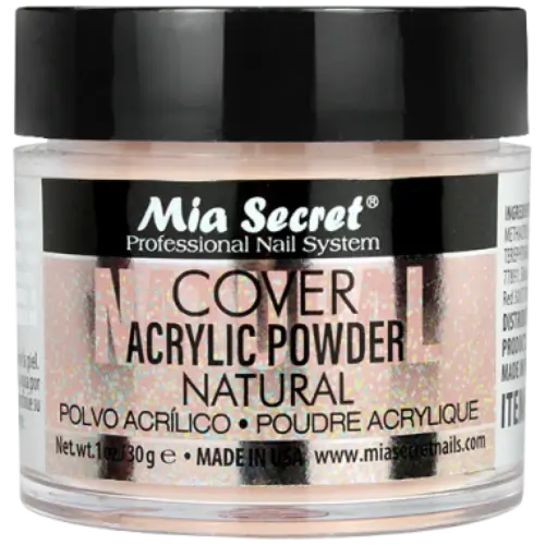 Mia Secret - Acrylic Powder Cover Natural 1 oz - #PL420-NT - Premier Nail Supply