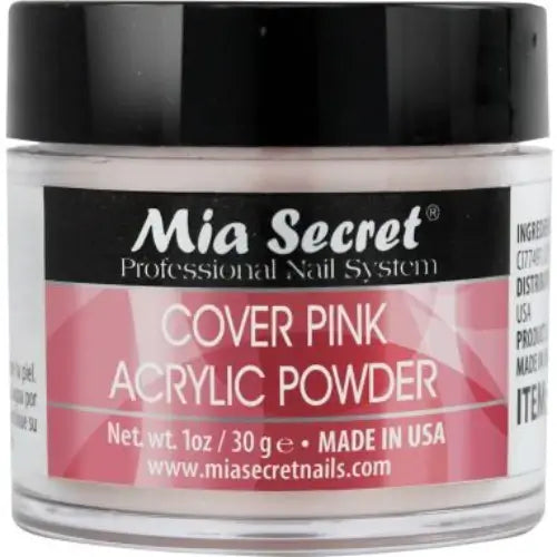 Mia Secret - Acrylic Powder Cover Pink 1 oz - PL420-CP - Premier Nail Supply