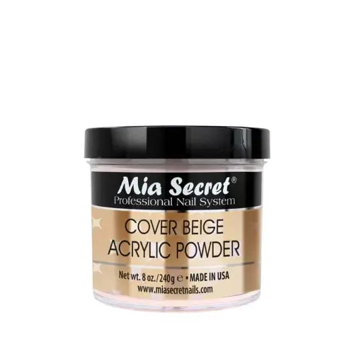Mia Secret - Acrylic Powder Cover Beige 8 oz - #PL450-CB - Premier Nail Supply