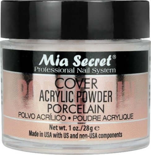 Mia Secret - Acrylic Powder Cover Porcelain 1 oz - #PL420-IN - Premier Nail Supply