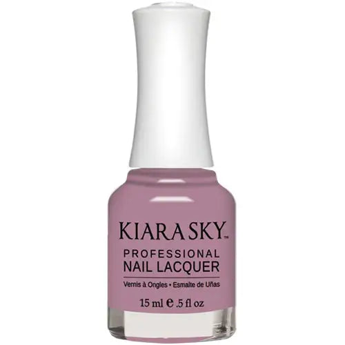 Kiara Sky Nail Lacquer - Mauve A Lil Closer 0.5 oz - #N597 - Premier Nail Supply