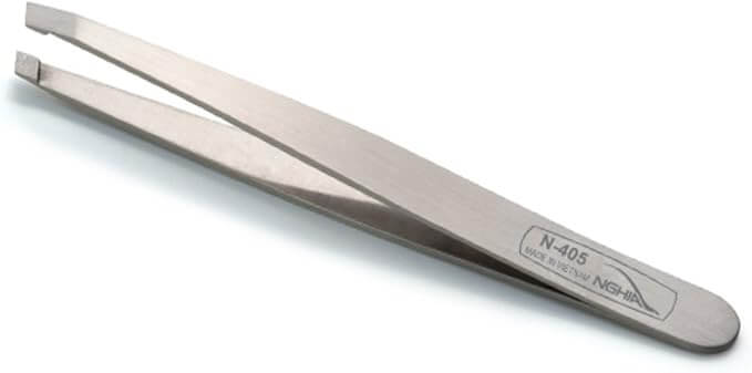 NGHIA - EyesBrow Tweezers Stainless N.405