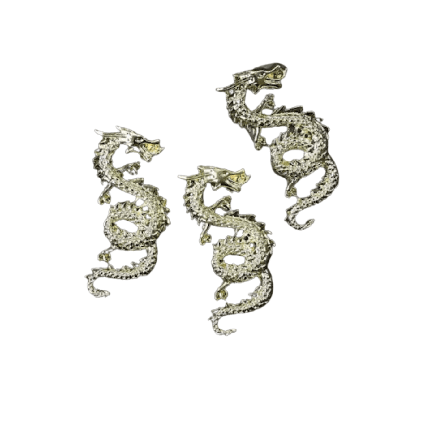 Nail Charm 3D Dragon 10pcs/bag - Premier Nail Supply