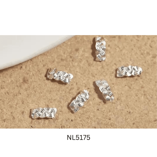 Nail Charm Twist Metal pcs/bag - Premier Nail Supply