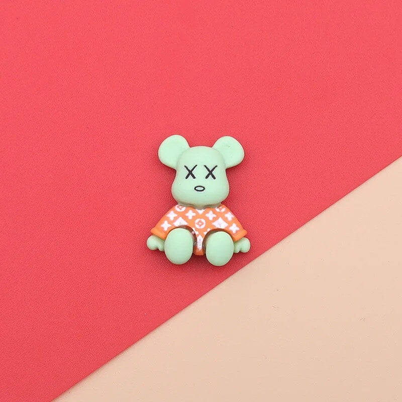 Nail Charm 3D Bear Brick 2 pcs/bag - Premier Nail Supply