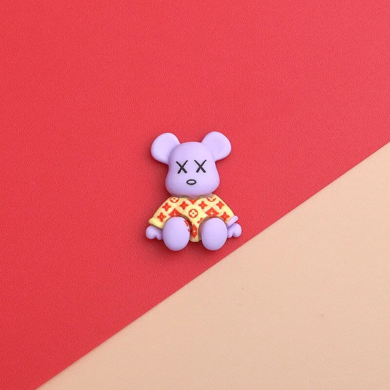 Nail Charm 3D Bear Brick 2 pcs/bag - Premier Nail Supply