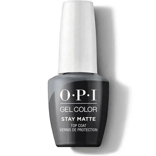 OPI Gelcolor - Stay Matte Topcoat 0.5 oz - Premier Nail Supply