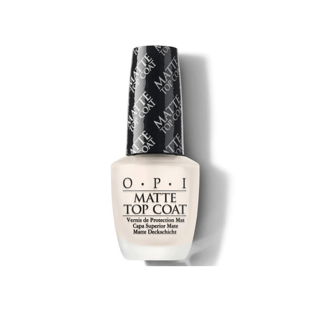 OPI Nail Lacquer - Matte Top Coat 0.5 oz - #MTC880 - Premier Nail Supply