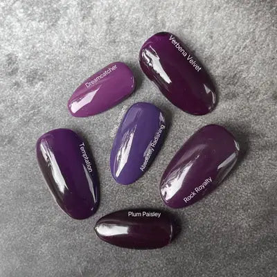 CND SHELLAC - Plum Paisley 0.25 FL.0Z