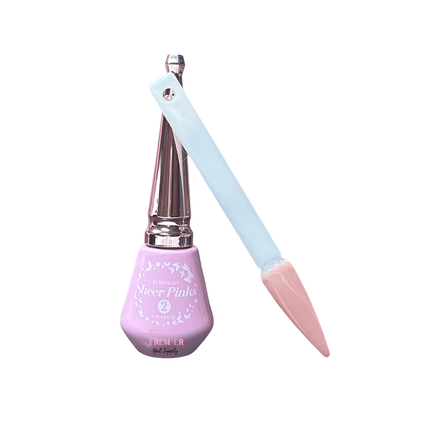 SofiGlaze Gelcolor Sheer Pink It's Only Neutral 0.5 oz - #2 - Premier Nail Supply
