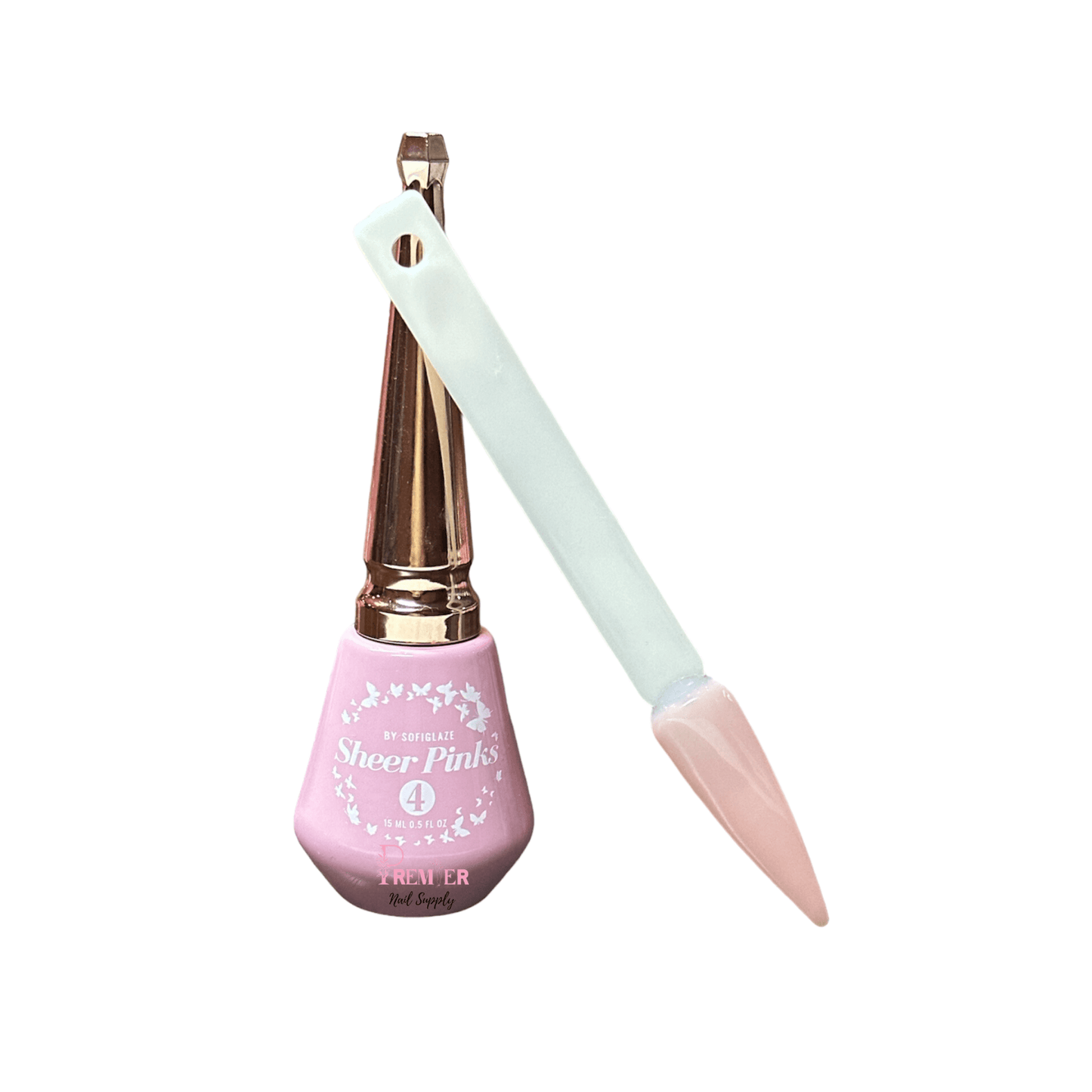 SofiGlaze Gelcolor Sheer Pink Sheer Dreams 0.5 oz - #4 - Premier Nail Supply