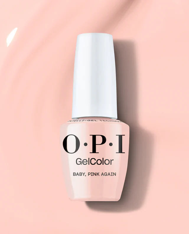 OPI GelColor Intelli-Gel - Baby, Pink Again 0.5 oz - #GCS060