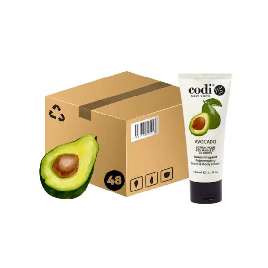 Codi Lotion Avocado Hand & Body Cream 3.3 oz/48pcs