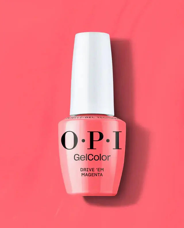 OPI GelColor Intelli-Gel - Drive ‘Em Magenta 0.5 oz - #GCS052 OPI