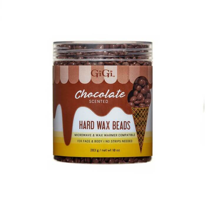 GiGi Hard Wax Beads Chocolate 10 oz - Premier Nail Supply