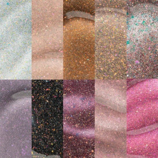 Aprés Astral Collection Flash Glitter 10pc Set
