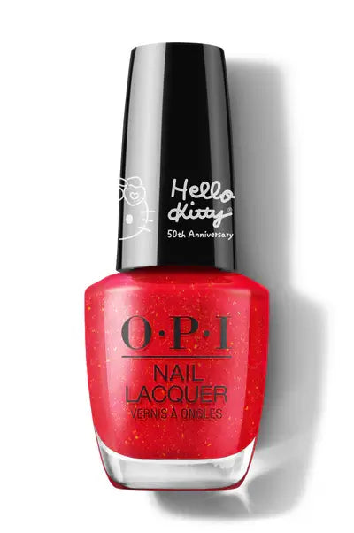 OPI NAIL LACQUER - OPI X HELLO KITTY 50TH - HELLO KITTY, HELLO PRETTY - #NLHK04
