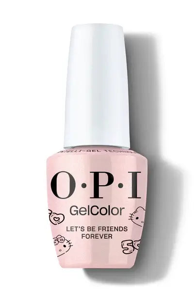 OPI GELCOLOR - OPI X HELLO KITTY 50TH - LET'S BE FRIENDS FOREVER - #GCHK01