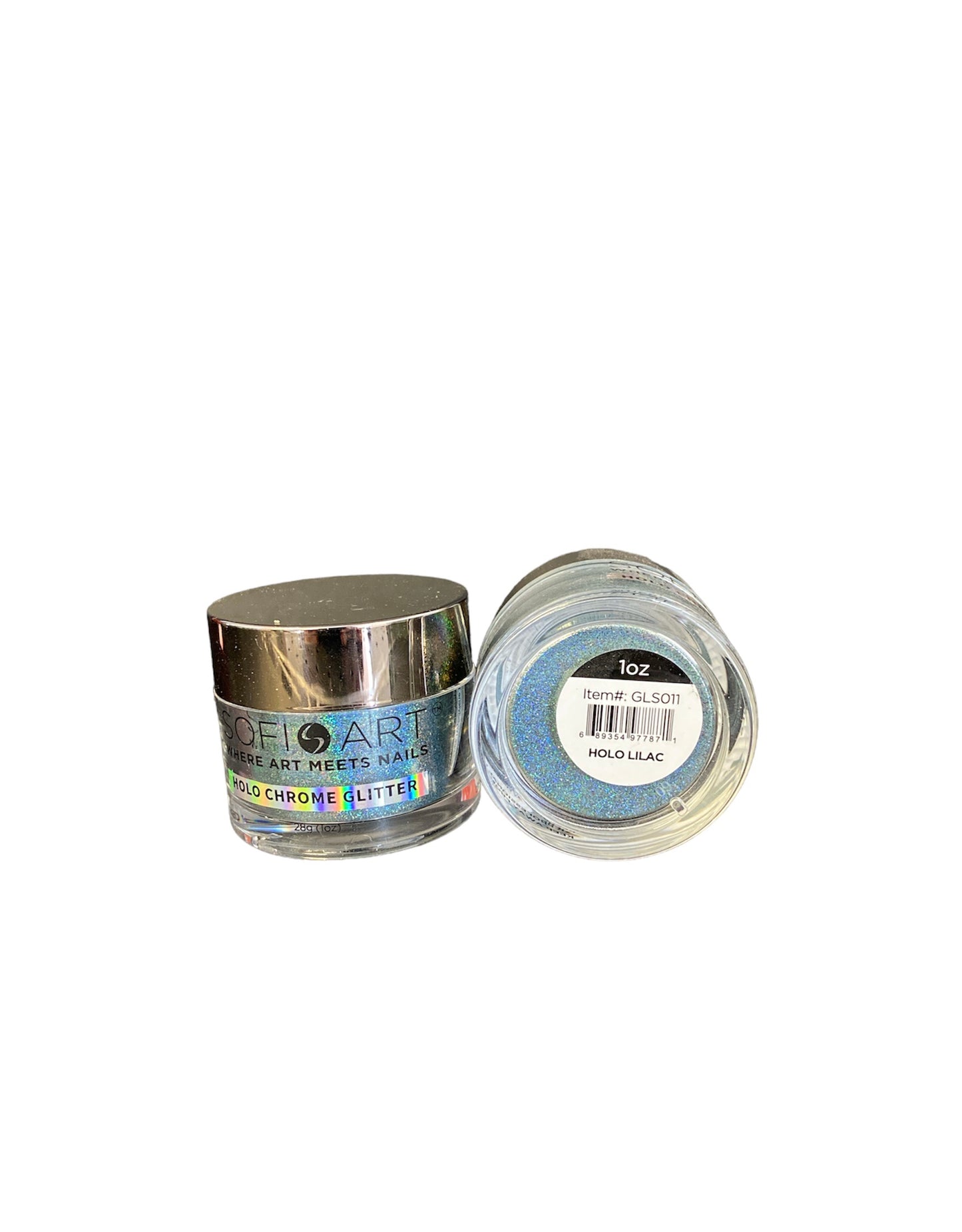 Sofi Art - Holo Lilac Chrome Glitter 1 oz - #GLS011 - Premier Nail Supply