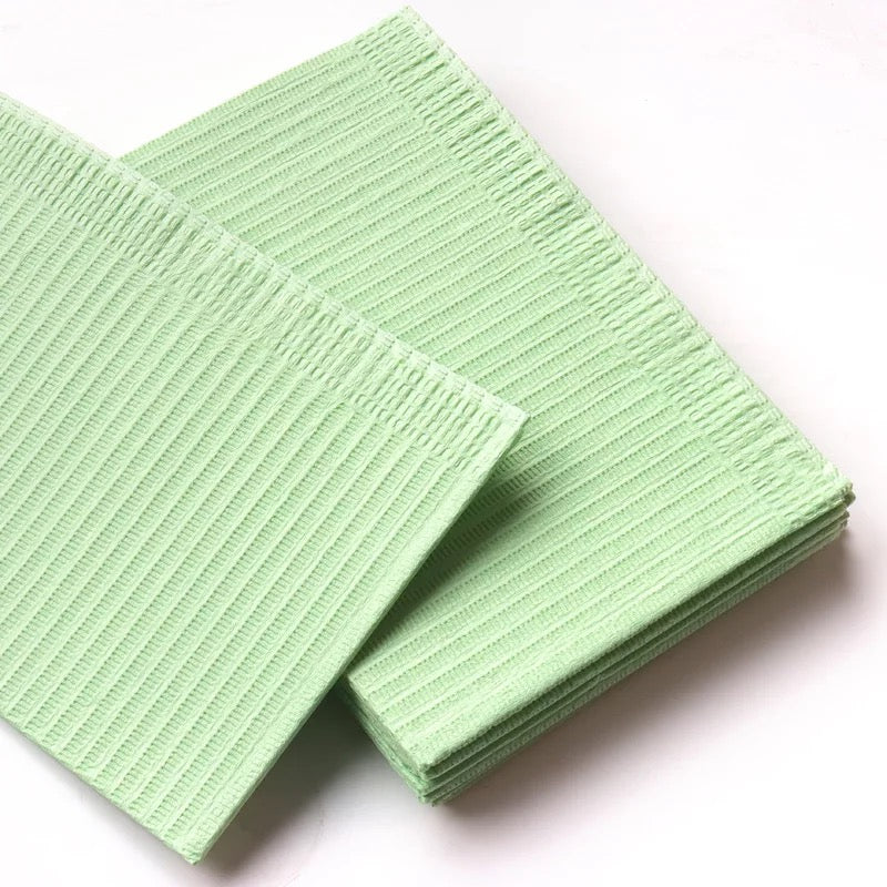 Disposable Dental, Nail, Tattoo Bib 125pcs/Bag - Premier Nail Supply