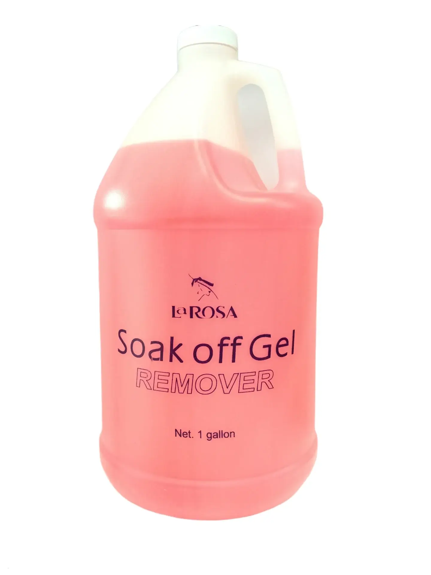 Larosa Soak-Off Gel Polish Remover Pink or Purple Gallon/Case