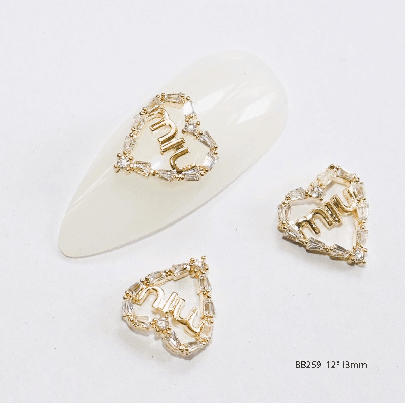 Nail Charm BB259-2pcs/Bag