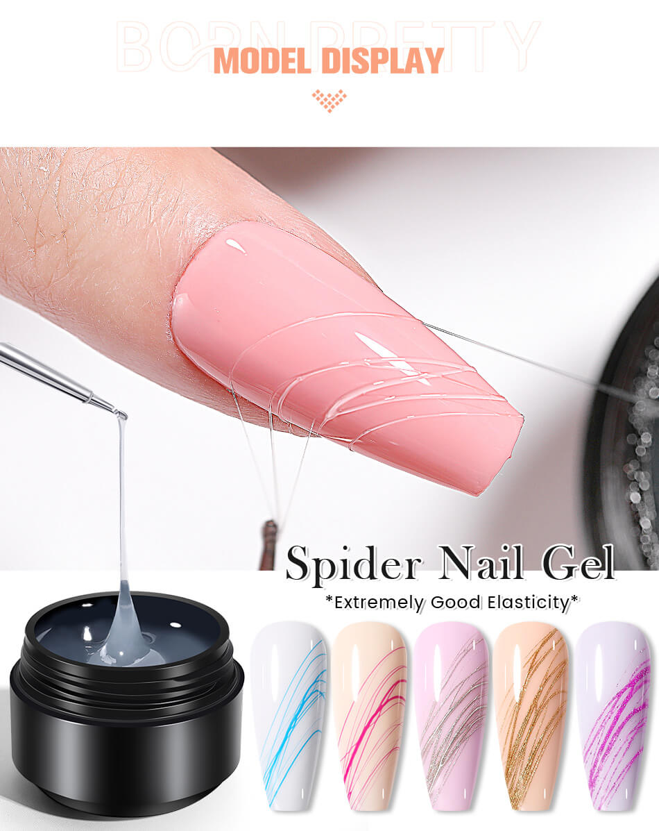 Born Pretty - Pro Solid Clear Spider Gel #SG01