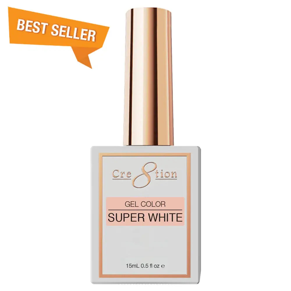 Cre8tion Soak Off Gel - Super White