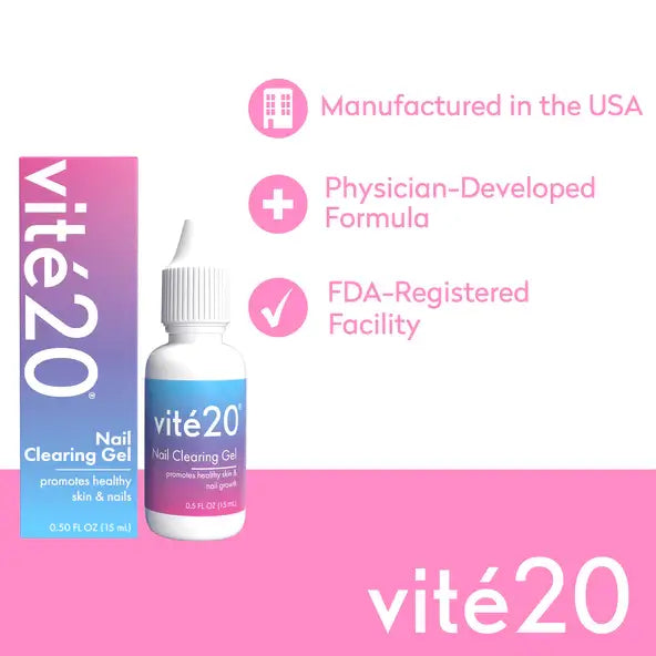 Vite20 Nail Clearing Gel 0.5oz - Premier Nail Supply