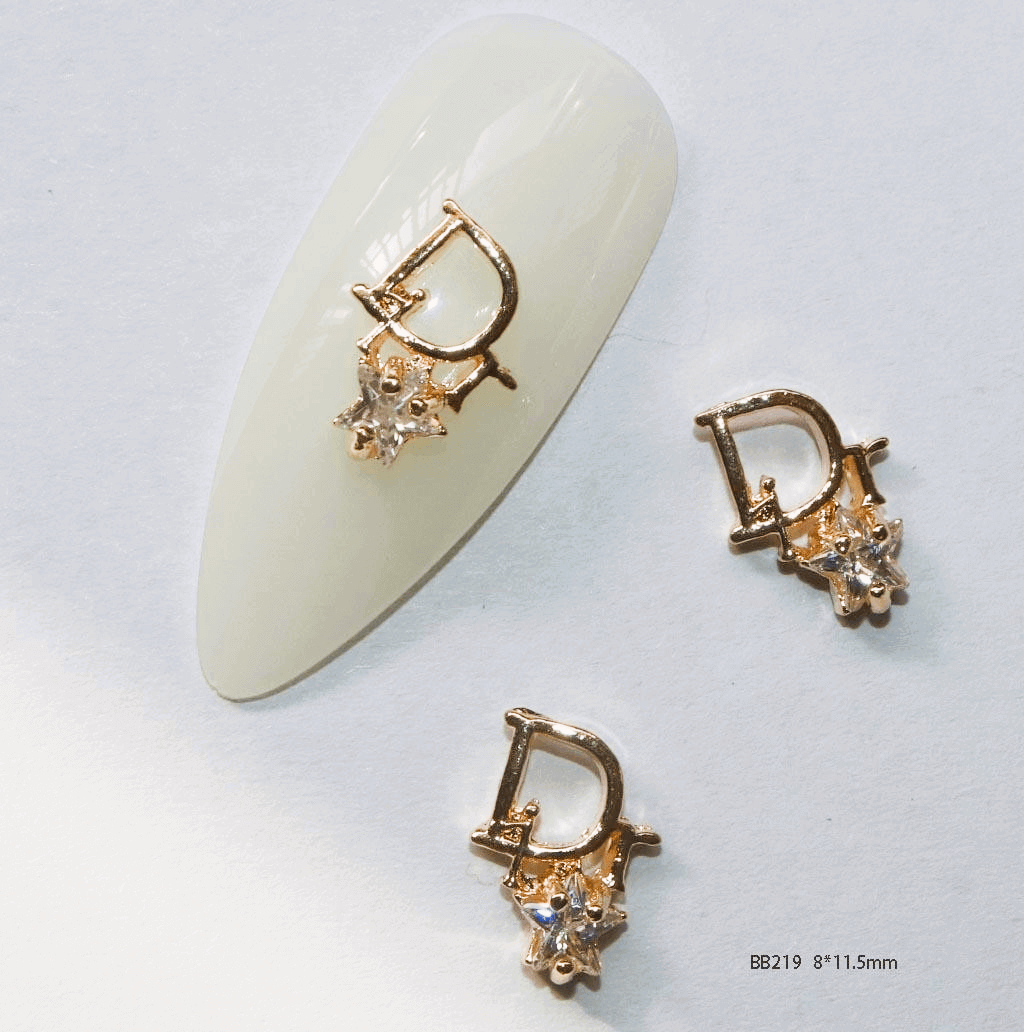 Nail Charm BB219 - 2pcs/Bag