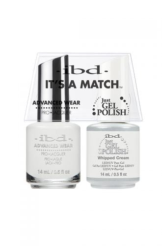 IBD Advanced Wear Color Duo Whipped Cream - #65467 - Premier Nail Supply
