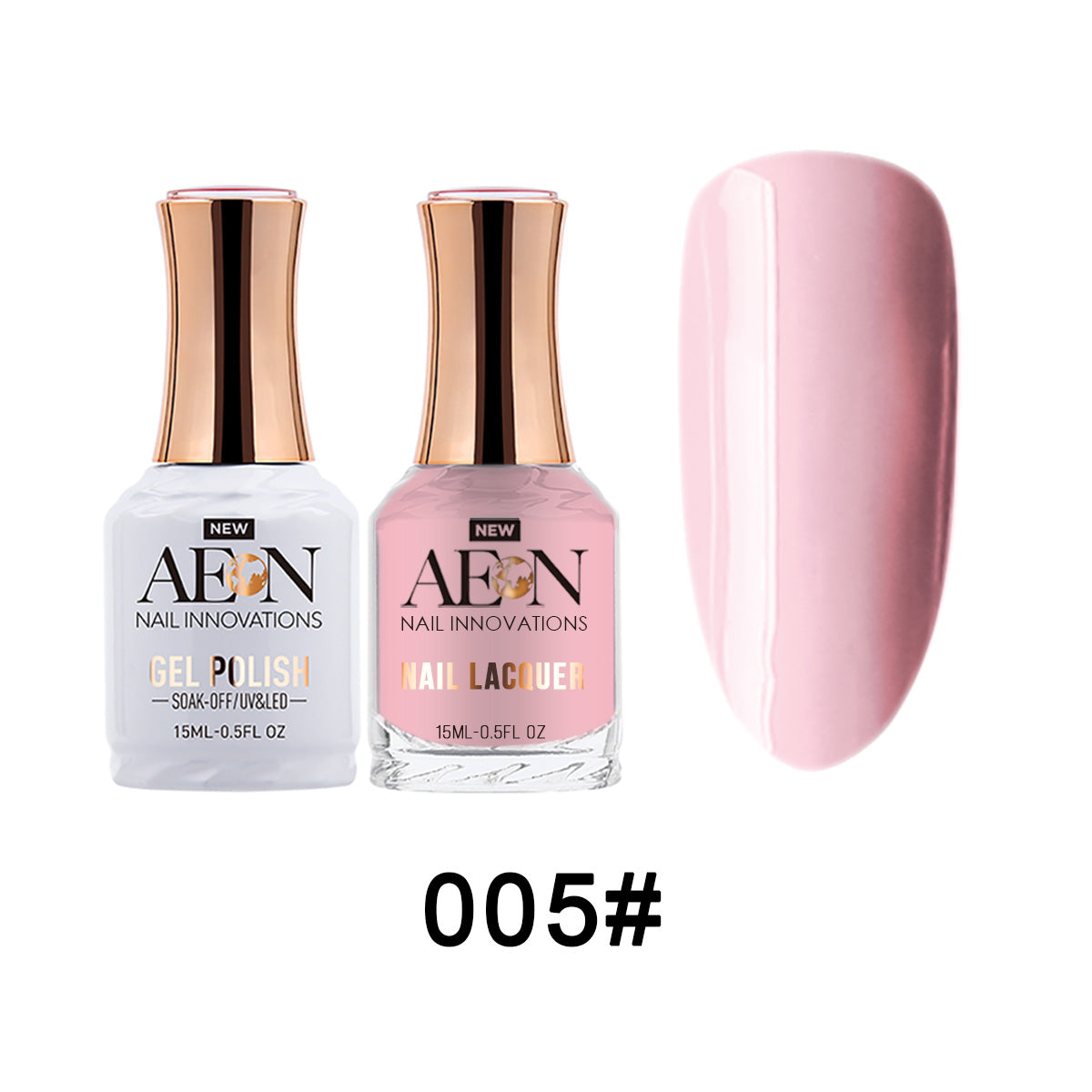 Aeon Gel & Lacquer - Innocently Pink - #5 - Premier Nail Supply