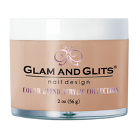Glam & Glits Acrylic Powder Color Blend (Cover) Bare White 2 oz - BL3049 - Premier Nail Supply